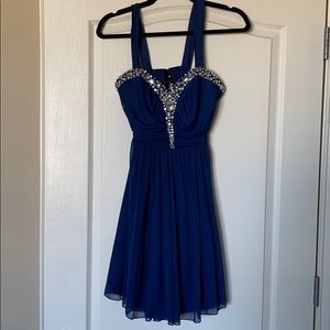Beaded Blue dress